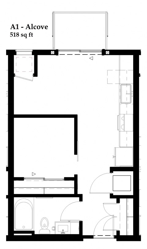 The Hollows Floor Plan, St. Paul, Minnesota